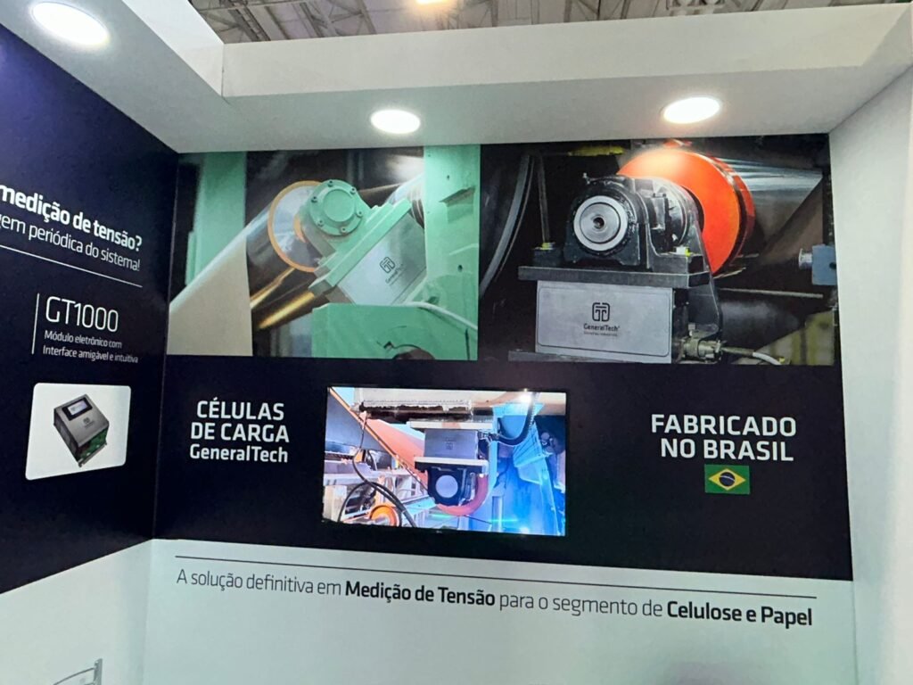 Stand GeneralTech feira ABTCP Congresso Internacional de Celulose e Papel