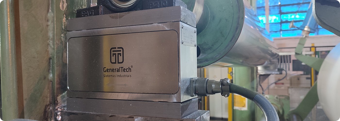 Medição de Tensão em Máquinas de Papel e Celulose